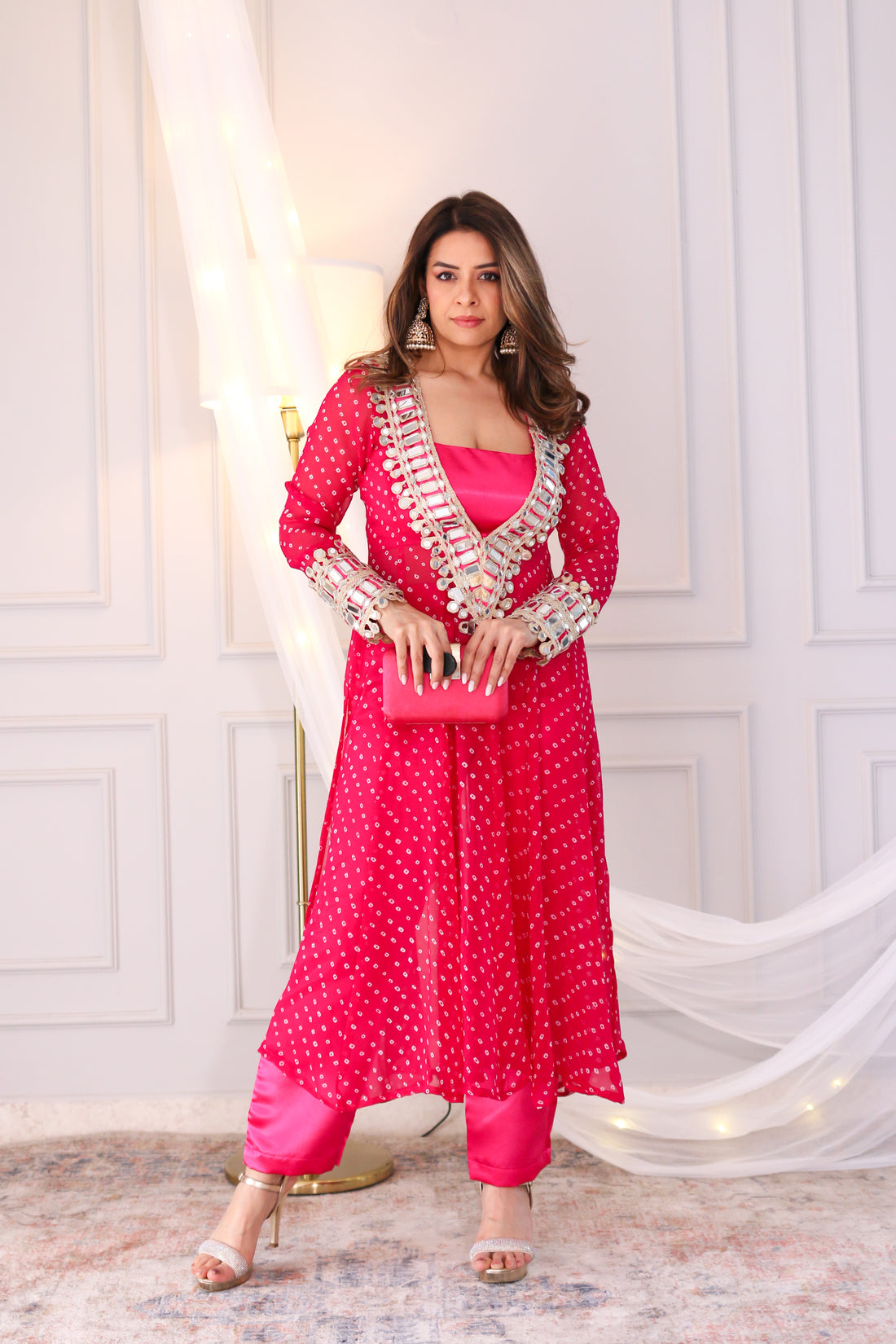 Bandhani Bloom Cord Set