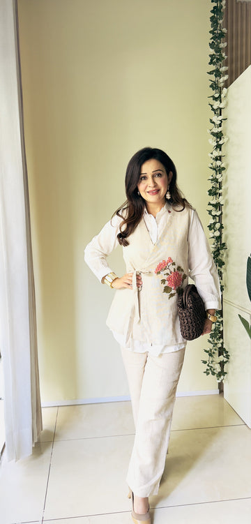 Timeless Beige Cord Set
