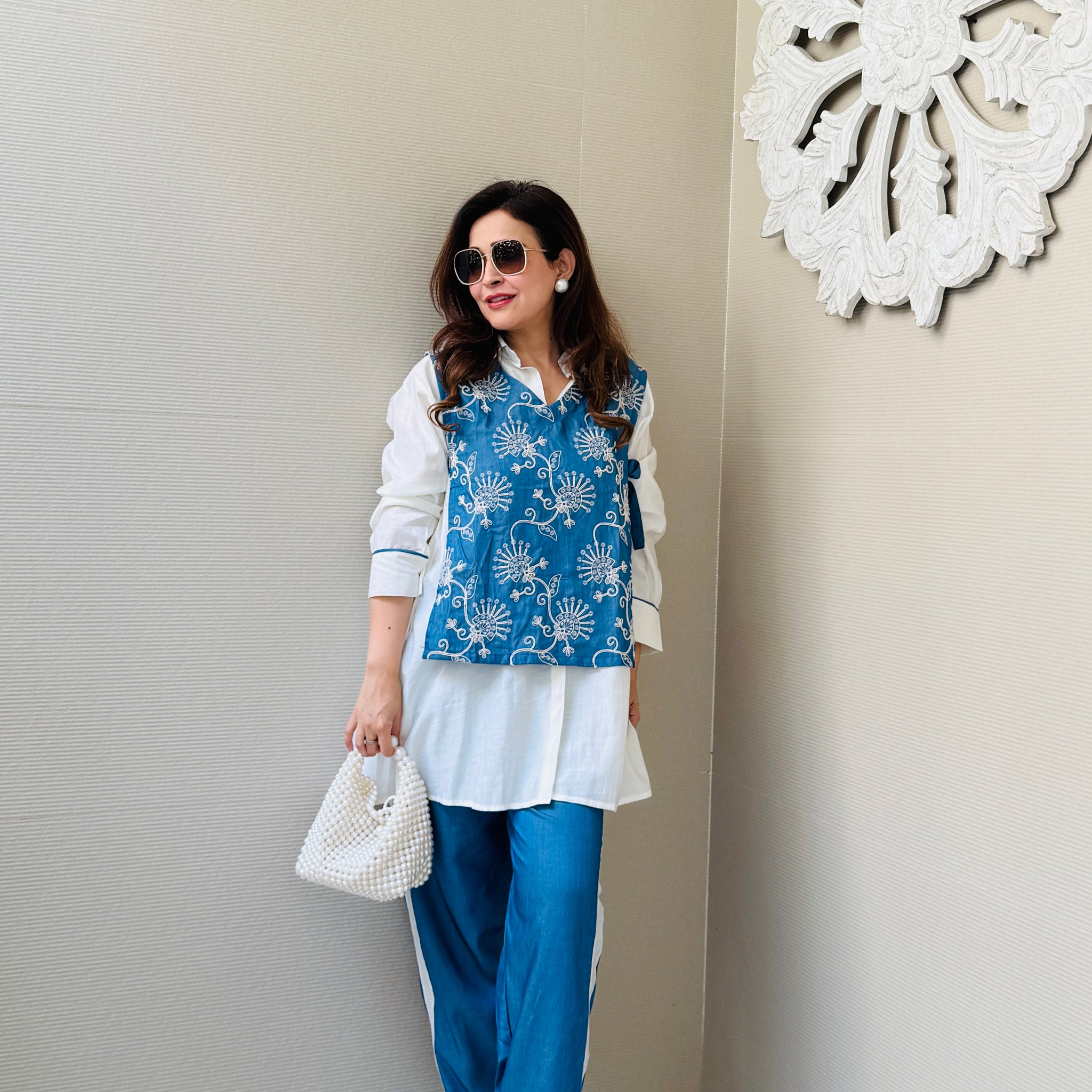 Cape Denim Cord set