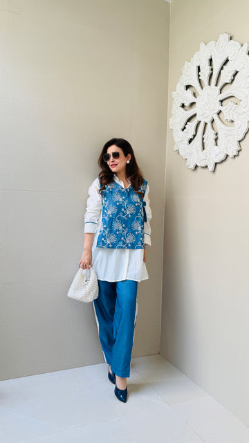 Cape Denim Cord set