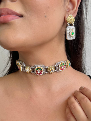 Meher Choker | Necklace + Earrings