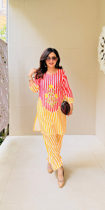 Sunshine Stripe Co-ord Set