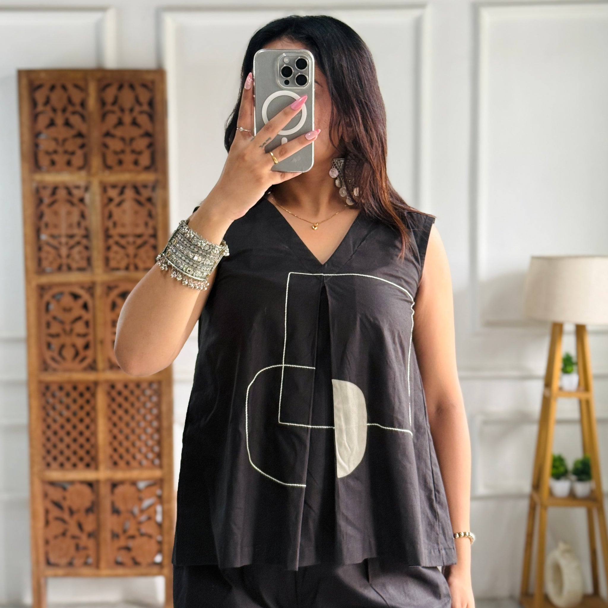 Geo Graphite Cordset