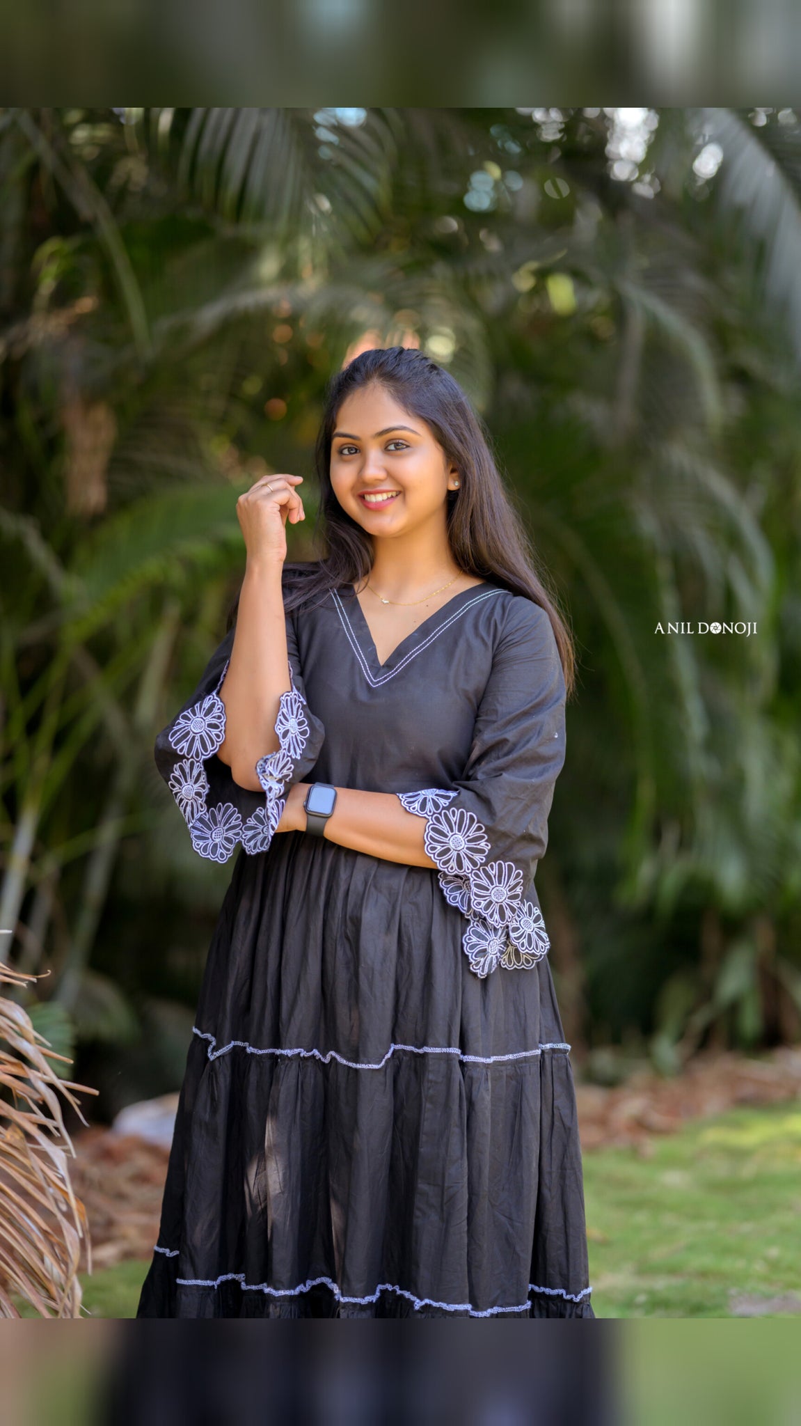 Farida Cotton Maxi Dress