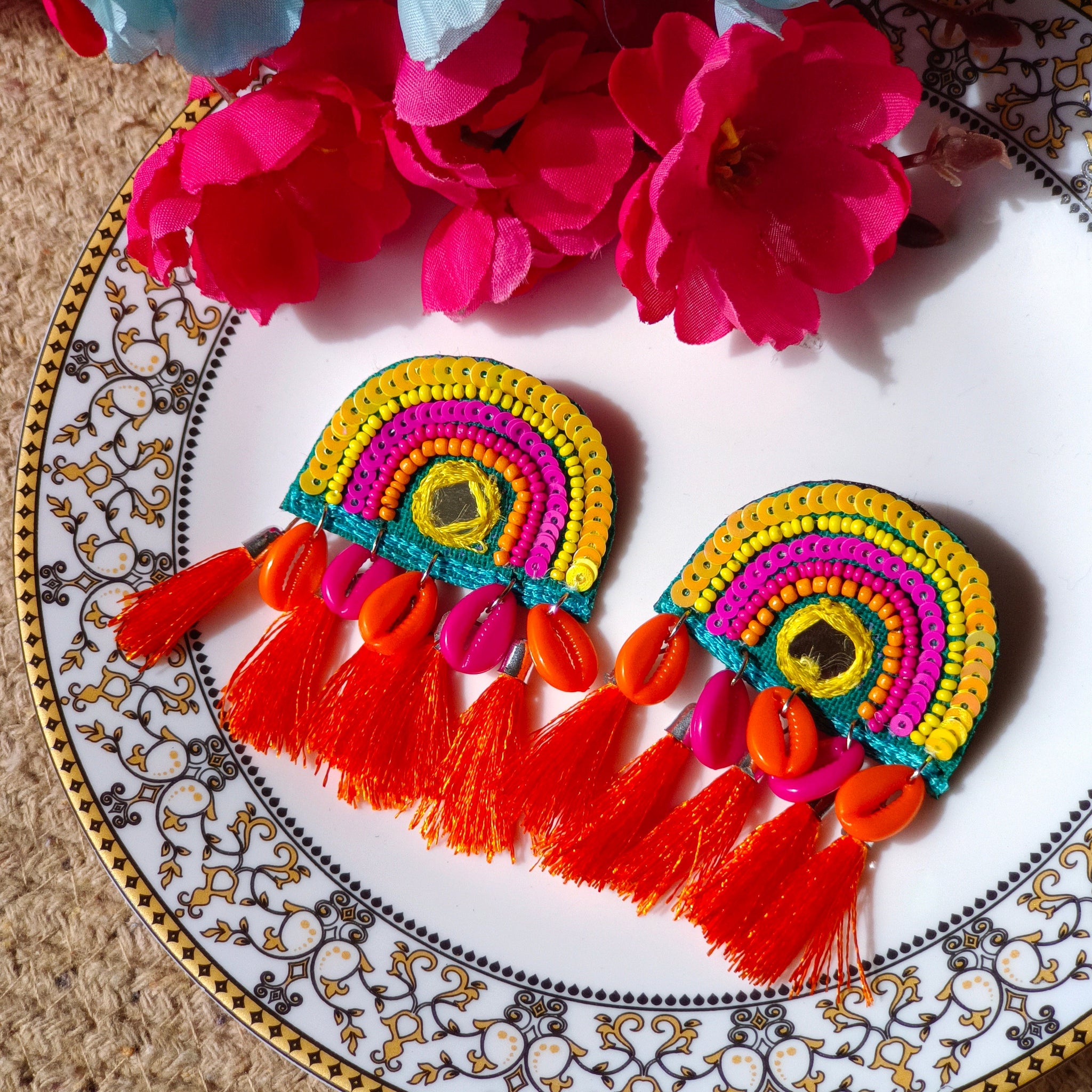 Saanjh Beaded Earring