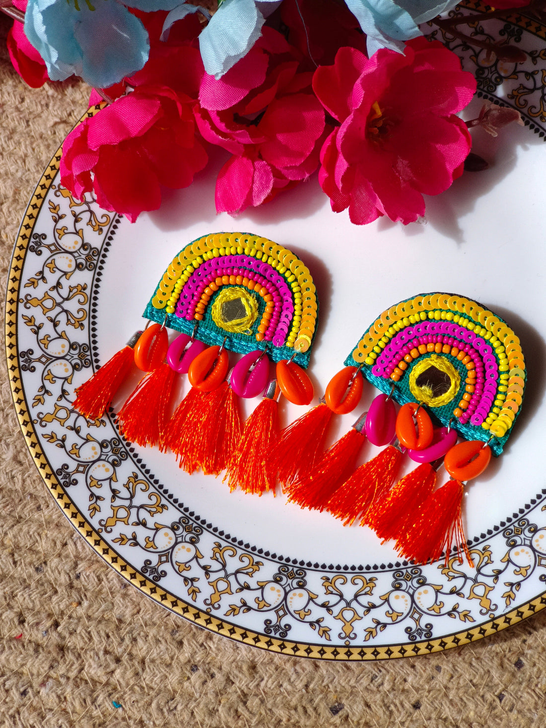 Saanjh Beaded Earring