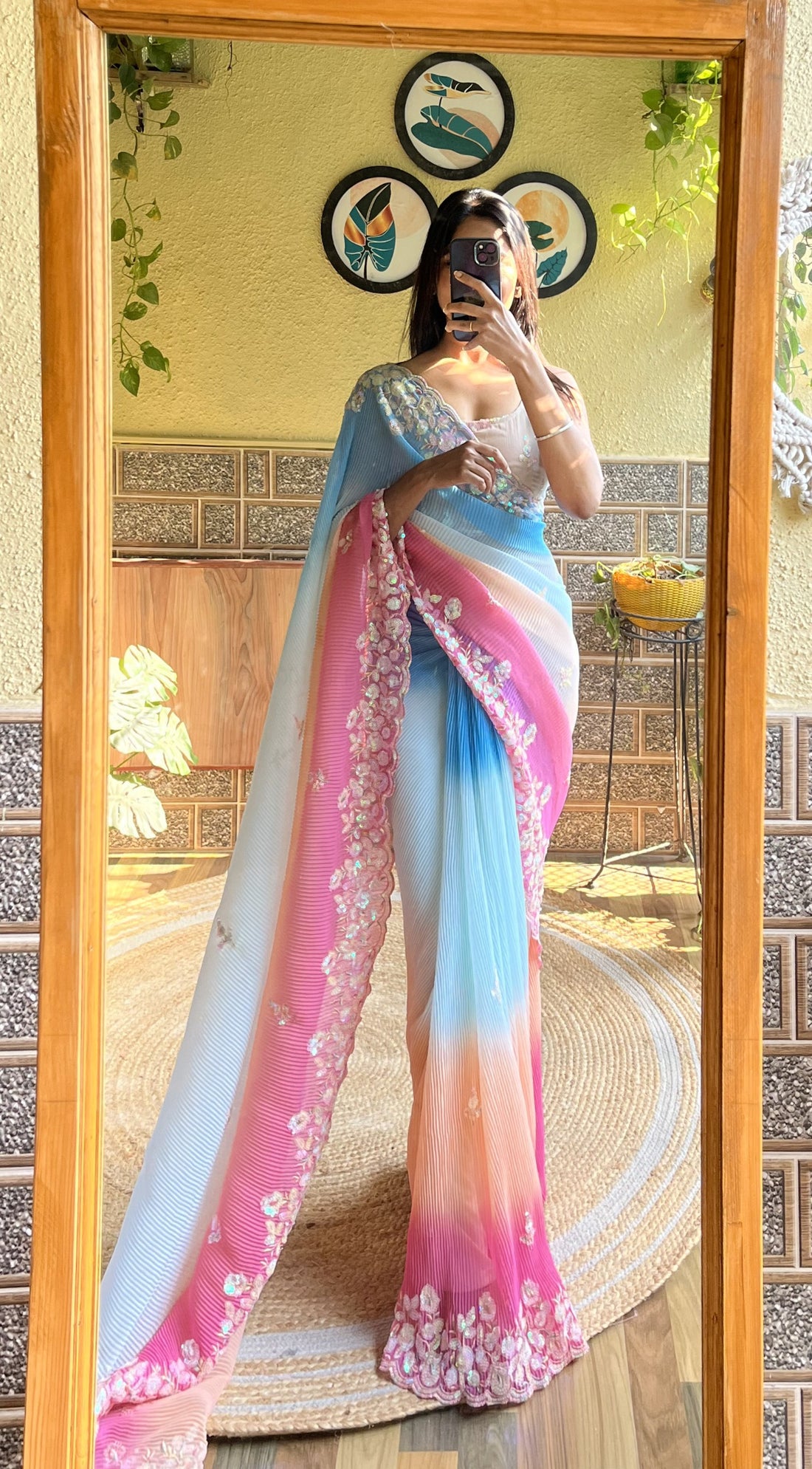 Parineet saree with blouse