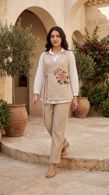 Timeless Beige Cord Set