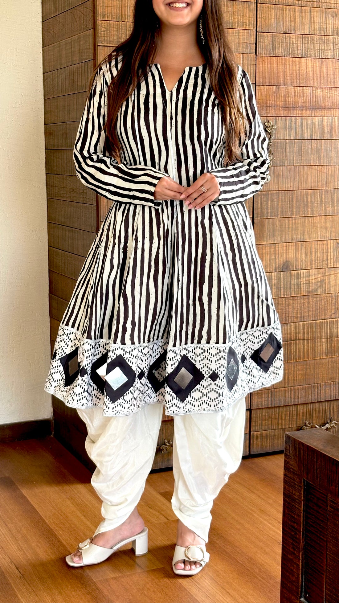 Muslin Dhoti Kurta Set 3158