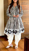 Muslin Dhoti Kurta Set 3158