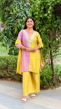 Mirror Muslin Ethnic Set 3190