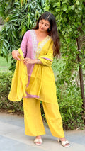 Mirror Muslin Ethnic Set 3190