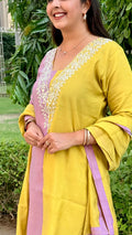 Mirror Muslin Ethnic Set 3190