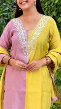 Mirror Muslin Ethnic Set 3190