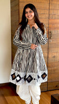 Muslin Dhoti Kurta Set 3158