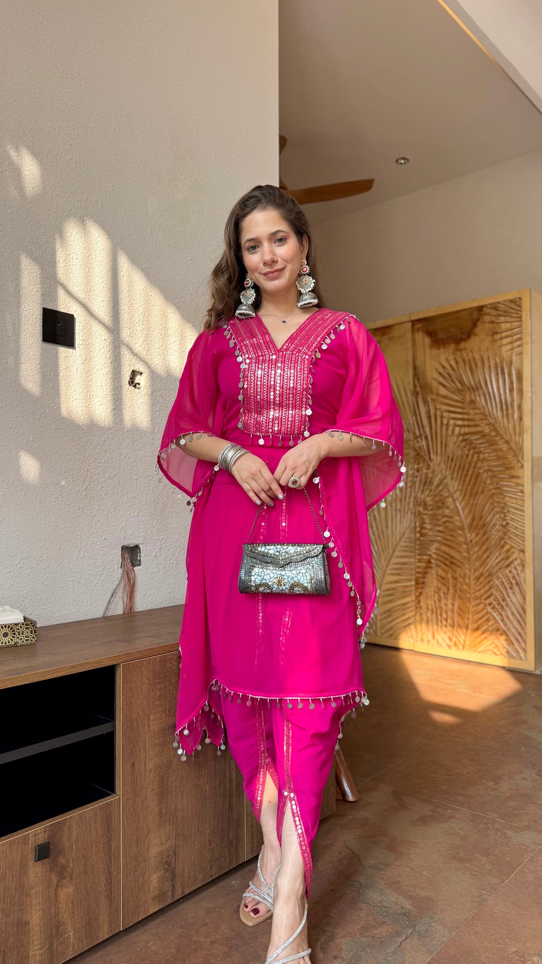 Rose Radiance Kaftan