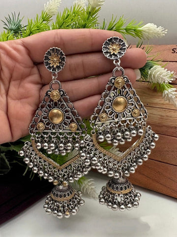 Ifra Earrings | Light Weight Jhumke