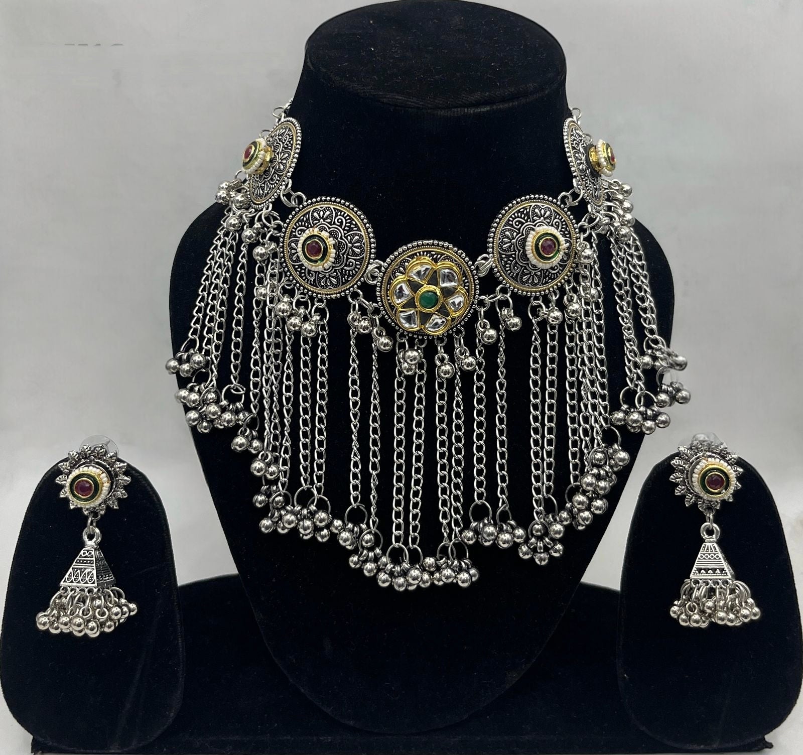 Zhumkhee Necklace Set | Necklace + Earrings