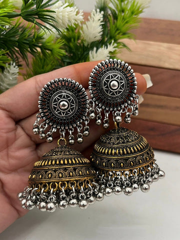 Haseena Earrings | Light Weight Jhumke