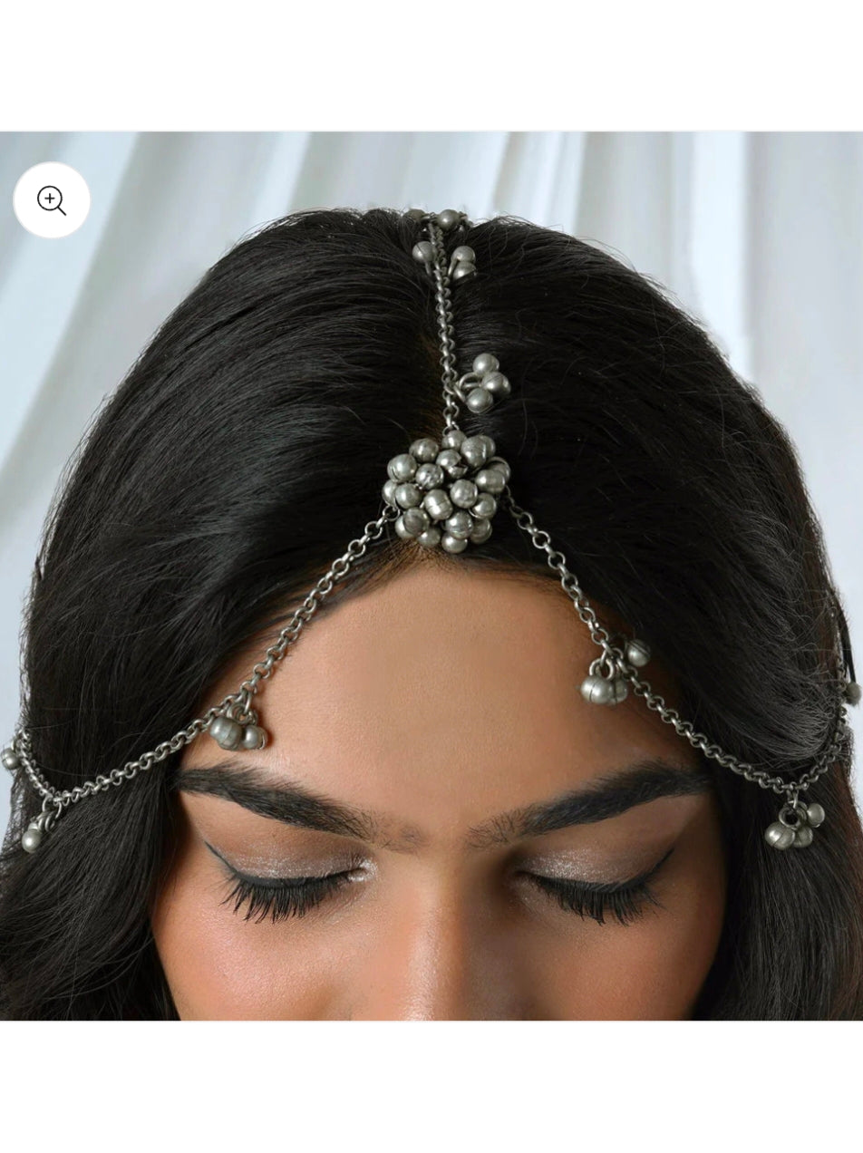 Diwani Ghunghroo Hair clips | Mangtikka | Matha patti