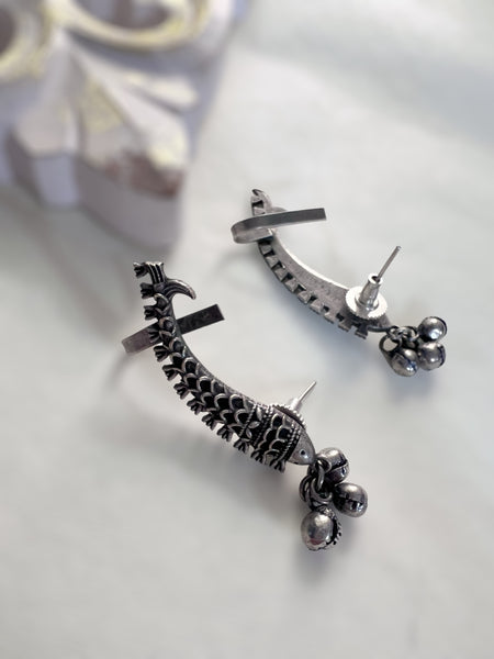 Matshyayini Ear cuffs | German Silver Balis