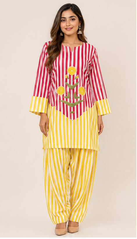 Sunshine Stripe Co-ord Set