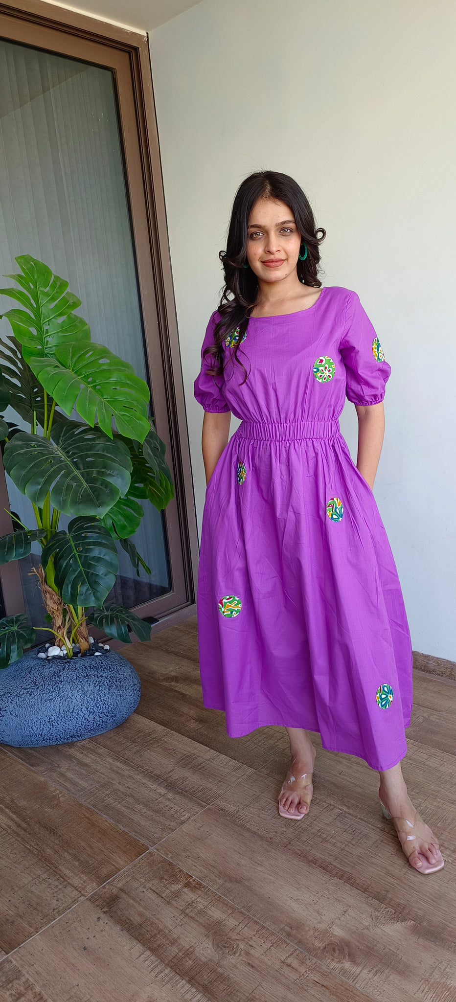 Ridhima Cotton Midi Dress