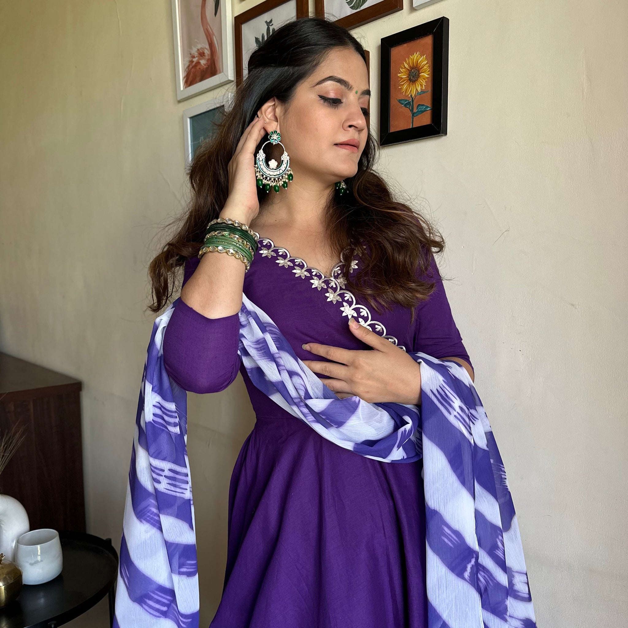 Diva Cotton Kurti Set