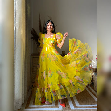 Sunflower Maxi Dress