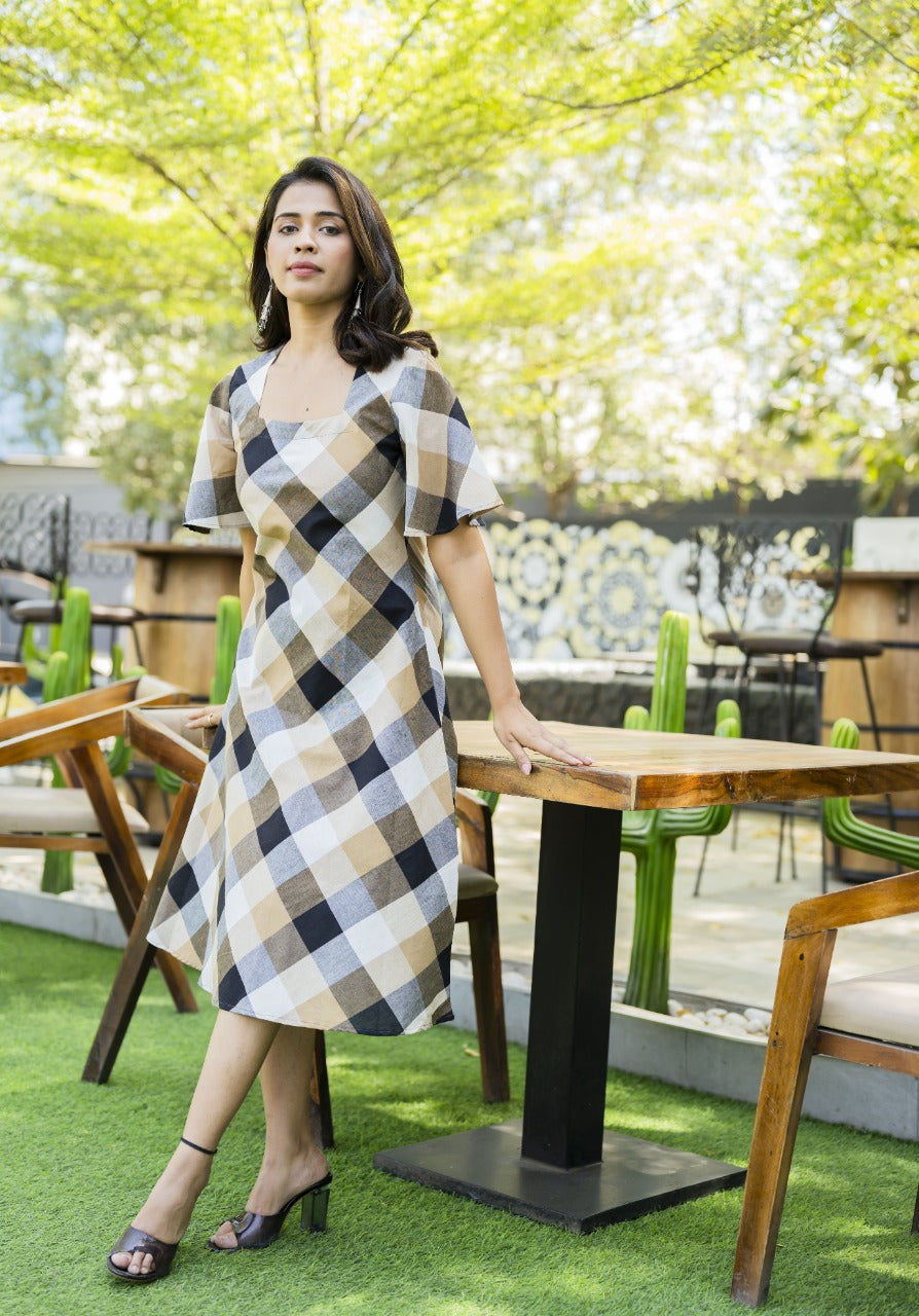 Check Dress